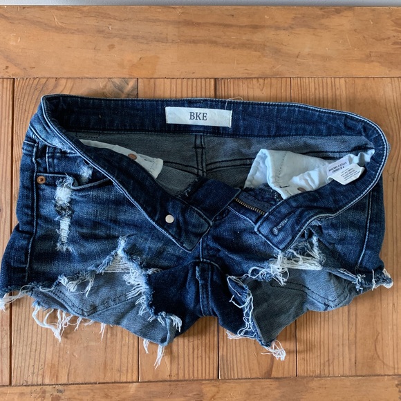 Buckle Shorts Buckle Jean Shorts Poshmark